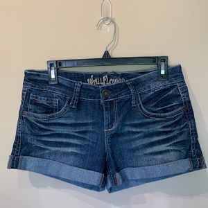 Wall Flower jean shorts, juniors size 11
